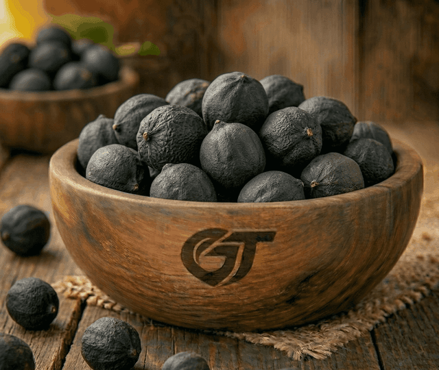 Dried Black Lemon